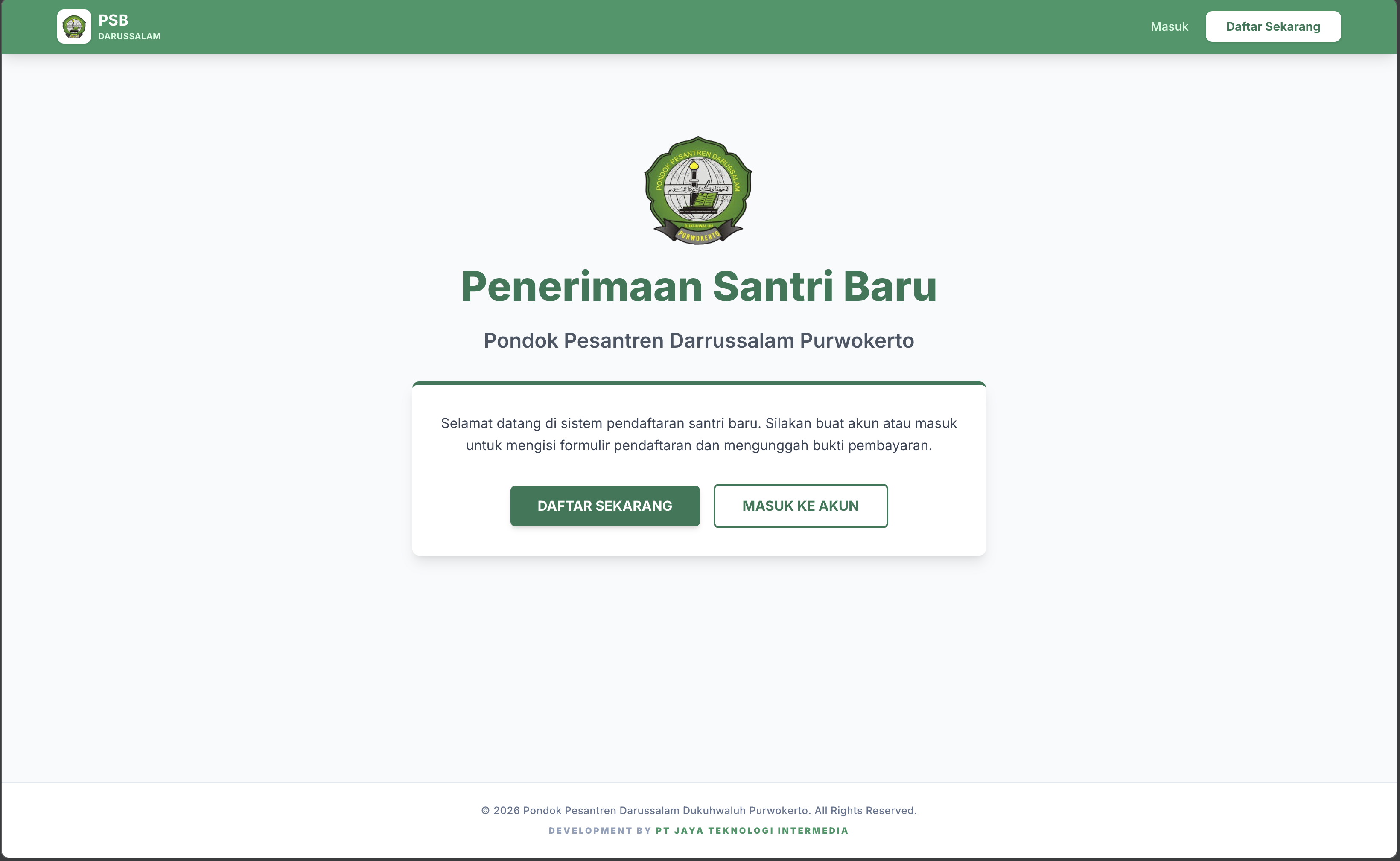 Project PSB Darussalam